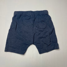 Load image into Gallery viewer, Boys Marquise, blue cotton shorts, elasticated, FUC, size 0,  