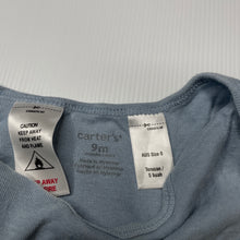 Load image into Gallery viewer, Boys Carters, blue cotton bodysuit / romper, FUC, size 0,  