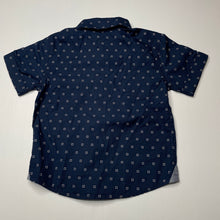 Load image into Gallery viewer, Boys Target, navy lightweight cotton short sleeve shirt, EUC, size 2,  