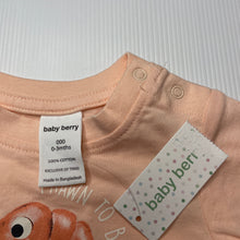 Load image into Gallery viewer, unisex Baby Berry, cotton t-shirt / top, NEW, size 000,  