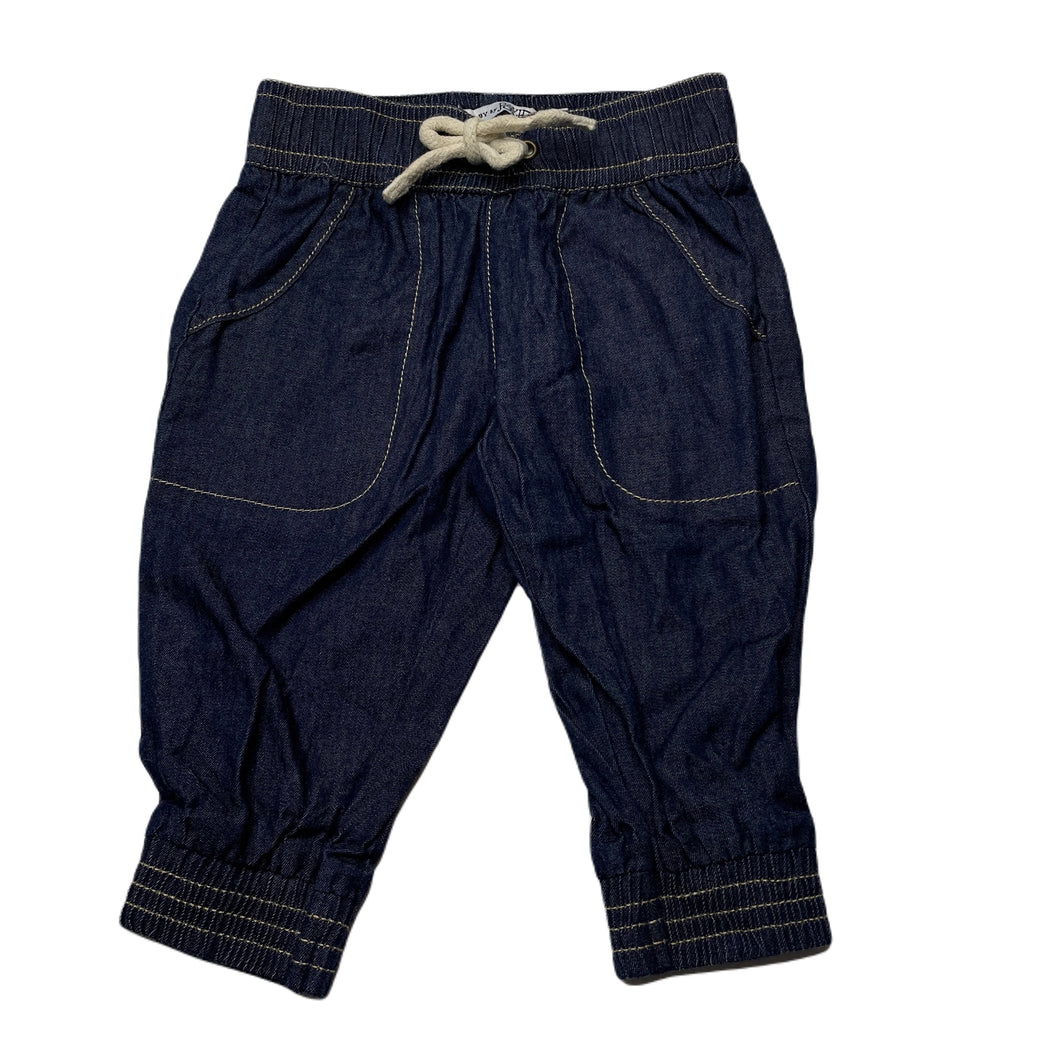 unisex Baby by DJs, lightweight cotton pants, elasticated, EUC, size 00,  