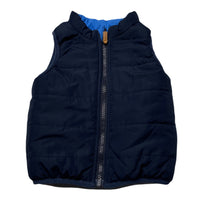 Load image into Gallery viewer, Boys Sprout, reversible puffer vest / sleeveless jacket, EUC, size 00,  