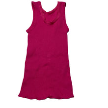 Load image into Gallery viewer, Girls Bonds, pink ribbed cotton singlet top, EUC, size 0000,  