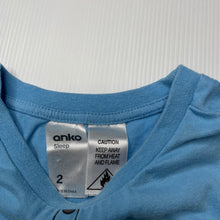 Load image into Gallery viewer, Boys Anko, pyjama t-shirt / top, police, GUC, size 2,  