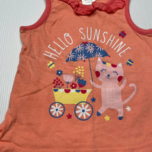 Load image into Gallery viewer, Girls Tiny Little Wonders, cotton singlet / tank top, EUC, size 00,  
