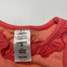 Load image into Gallery viewer, Girls Tiny Little Wonders, cotton singlet / tank top, EUC, size 00,  