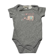 Load image into Gallery viewer, Girls Chick Pea, embroidered cotton bodysuit / romper, GUC, size 00,  