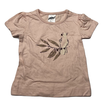 Girls Anko, organic cotton t-shirt / top, EUC, size 0000,  