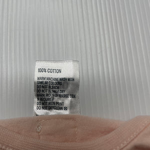 Girls Anko, organic cotton t-shirt / top, EUC, size 0000,  