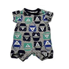 Load image into Gallery viewer, Boys Target, stretchy romper, vans, EUC, size 0000,  