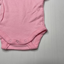 Load image into Gallery viewer, Girls Target, pink soft cotton bodysuit / romper, EUC, size 00000,  