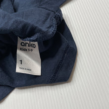 Load image into Gallery viewer, Girls Anko, navy cotton t-shirt / top, strawberries, EUC, size 1,  