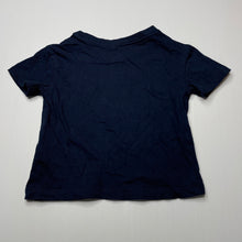 Load image into Gallery viewer, Girls Anko, navy cotton t-shirt / top, strawberries, EUC, size 1,  