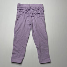 Load image into Gallery viewer, Girls Dymples, stretchy ruffle leggings / bottoms, EUC, size 1,  