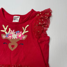 Load image into Gallery viewer, Girls Anko, stretchy Christmas tutu romper, EUC, size 1,  