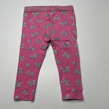 Load image into Gallery viewer, Girls Tiny Little Wonders, stretchy leggings / bottoms, butterflies, GUC, size 0,  