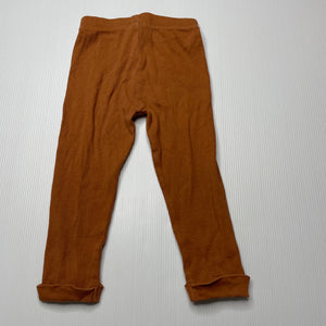Girls Dymples, organic cotton leggings / bottoms, GUC, size 1,  