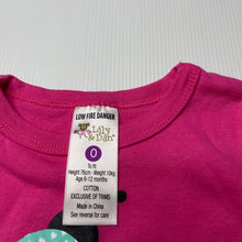 Load image into Gallery viewer, Girls Lily &amp; Dan, pink cotton long sleeve top, EUC, size 0,  