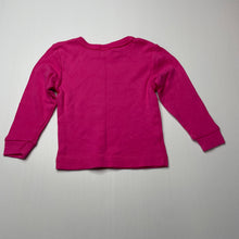 Load image into Gallery viewer, Girls Lily &amp; Dan, pink cotton long sleeve top, EUC, size 0,  