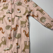 Load image into Gallery viewer, Girls Dymples, cotton zip coverall / romper, EUC, size 00,  