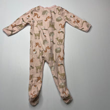 Load image into Gallery viewer, Girls Dymples, cotton zip coverall / romper, EUC, size 00,  