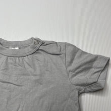 Load image into Gallery viewer, Boys Baby Berry, grey cotton t-shirt / top, EUC, size 0,  