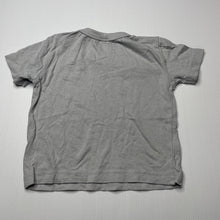 Load image into Gallery viewer, Boys Baby Berry, grey cotton t-shirt / top, EUC, size 0,  