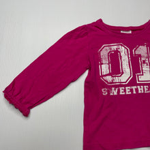 Load image into Gallery viewer, Girls Essentials, cotton long sleeve top, FUC, size 1,  