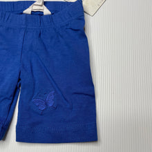 Load image into Gallery viewer, Girls Pumpkin Patch, embroidered stretchy shorts / leggings, NEW, size 0000,  