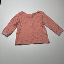 Load image into Gallery viewer, Girls Target, soft cotton long sleeve pyjama top, GUC, size 1,  