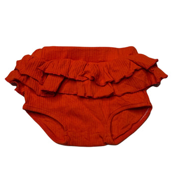 Girls Baby Berry, ribbed ruffle nappy cover / bloomers, EUC, size 1,  