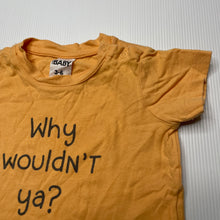 Load image into Gallery viewer, Boys Cotton On, cotton t-shirt / top, GUC, size 00,  