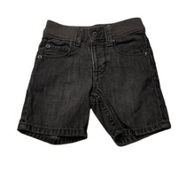 Load image into Gallery viewer, Boys GAP, grey denim shorts, elasticated, GUC, size 1,  