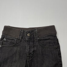 Load image into Gallery viewer, Boys GAP, grey denim shorts, elasticated, GUC, size 1,  