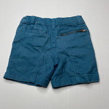 Load image into Gallery viewer, Boys Breakers, blue stretch cotton shorts, adjustable, GUC, size 1,  
