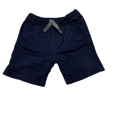 Boys Dymples, navy stretch cotton shorts, elasticated, FUC, size 1,  