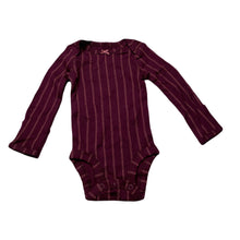 Load image into Gallery viewer, Girls Carters, striped cotton bodysuit / romper, EUC, size 0000,  