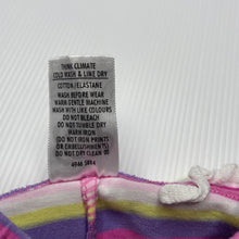 Load image into Gallery viewer, Girls Target, striped stretchy leggings / bottoms, EUC, size 000,  