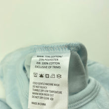 Load image into Gallery viewer, unisex Bebe by Minihaha, embroidered velour zip coverall / romper, EUC, size 000,  