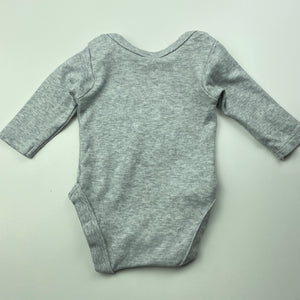 unisex Baby Berry, cotton bodysuit / romper, rabbit, EUC, size 0000,  