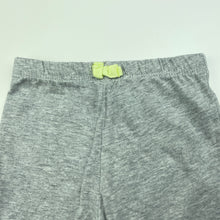 Load image into Gallery viewer, Girls grey, cotton bottoms, elasticated, GUC, size 0,  
