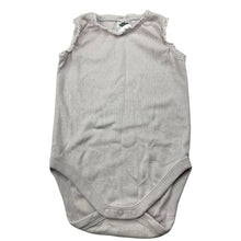 Load image into Gallery viewer, Girls Baby Berry, pointelle cotton bodysuit / romper, GUC, size 0,  