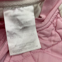 Load image into Gallery viewer, Girls THE SLEEPY COMPANY, 3.5 Tog organic cotton sleepsuit, detachable sleeves, FUC, size 0-1,  