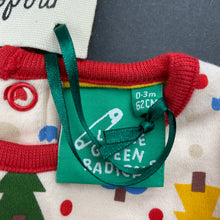 Load image into Gallery viewer, unisex LITTLE GREEN RADICALS, organic cotton Magic Forest long sleeve top, NEW, size 000,  