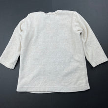 Load image into Gallery viewer, unisex That's not my, Teddy, velour long sleeve top, GUC, size 0,  