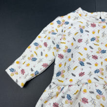 Load image into Gallery viewer, Girls Anko, lightly quilted long sleeve dress, EUC, size 00, L: 35cm