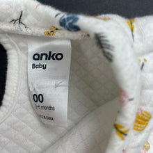 Load image into Gallery viewer, Girls Anko, lightly quilted long sleeve dress, EUC, size 00, L: 35cm