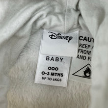 Load image into Gallery viewer, unisex Disney, Bambi Thumper fleece zip coverall / romper, EUC, size 000,  