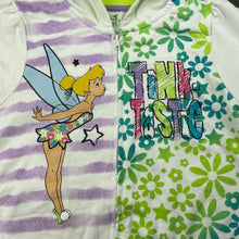 Load image into Gallery viewer, Girls Disney, Fairies Tinkerbell zip up hooded top, FUC, size 4,  