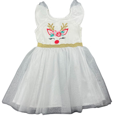 Girls Big W, Christmas tulle party dress, EUC, size 2, L: 51cm